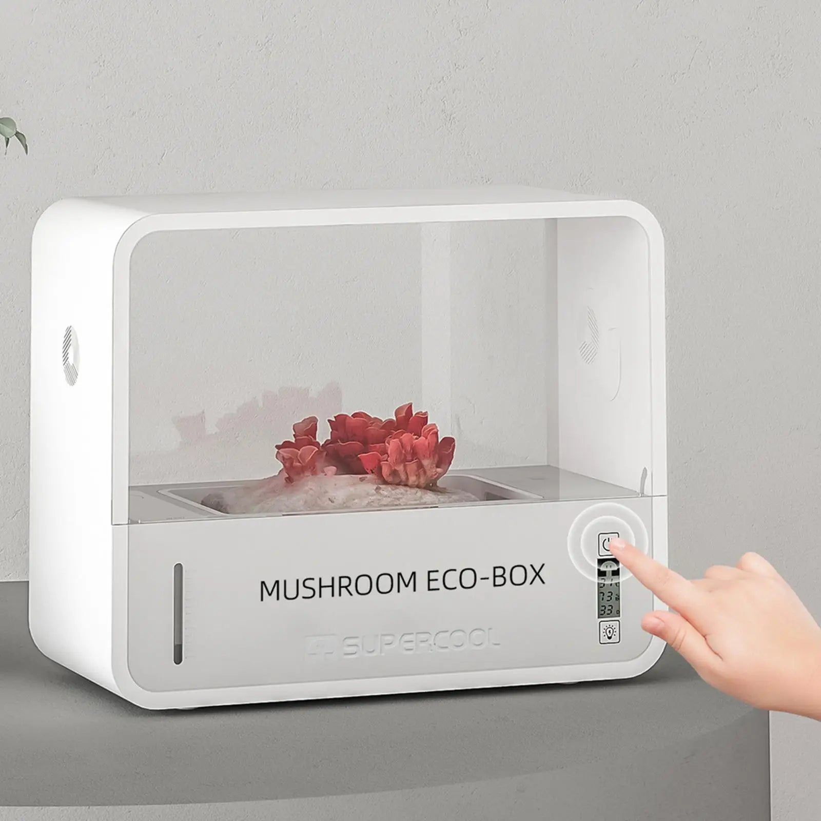 Mushrooms Growing System Circulating Smart Monotub Fruiting Chamber Mycology Supplies Garden Grow Tent Desktop Mushroom Planter