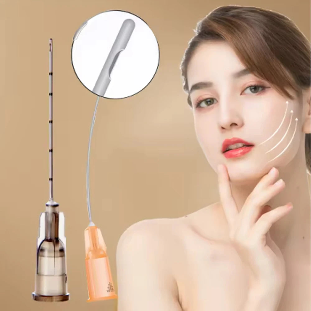 Professional MicroNeedles 18G 22G  23G 25G 30 for Fillers Reduce Bruising Swelling Sterile Disposable Blunt Tip needle 38mm 50mm