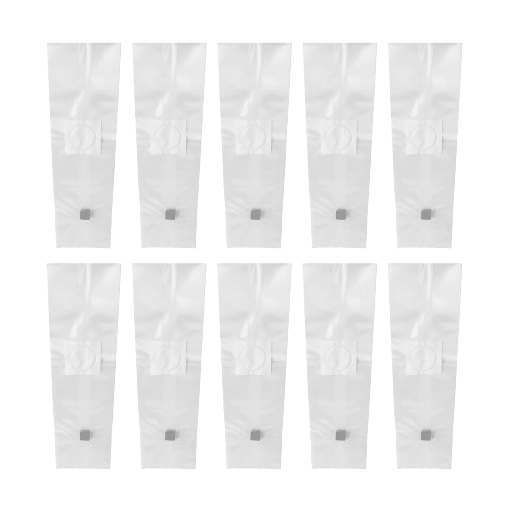 10pcs Mushroom Grow Bags PP Mushroom Grow Bag With Filter Breathable High Temp Autoclavable For Planting Ventilate Bags 10x35cm