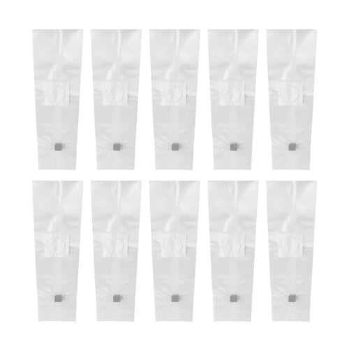 10pcs Mushroom Grow Bags PP Mushroom Grow Bag With Filter Breathable High Temp Autoclavable For Planting Ventilate Bags 10x35cm